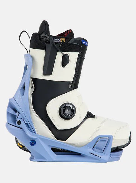 Burton Step On Snowboard Bindings Mens Slate Blue / Logo - Elevation107
