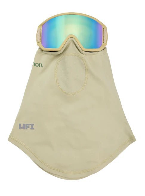 Anon Relapse Junior Goggles & MFI Face Mask Low Bridge Fit Mushroom / Green Frame / Amber lens - Elevation107