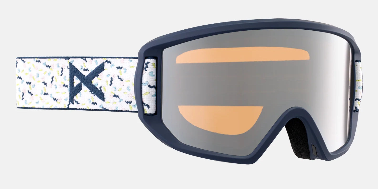 Anon Relapse Junior Goggles & MFI Face Mask 2024 Confetti / Silver
