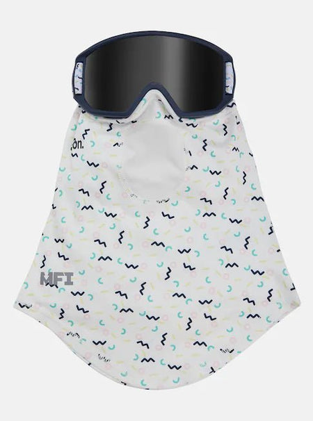Anon Relapse Junior Goggles & MFI Face Mask Confetti / Silver Amber lens - Elevation107