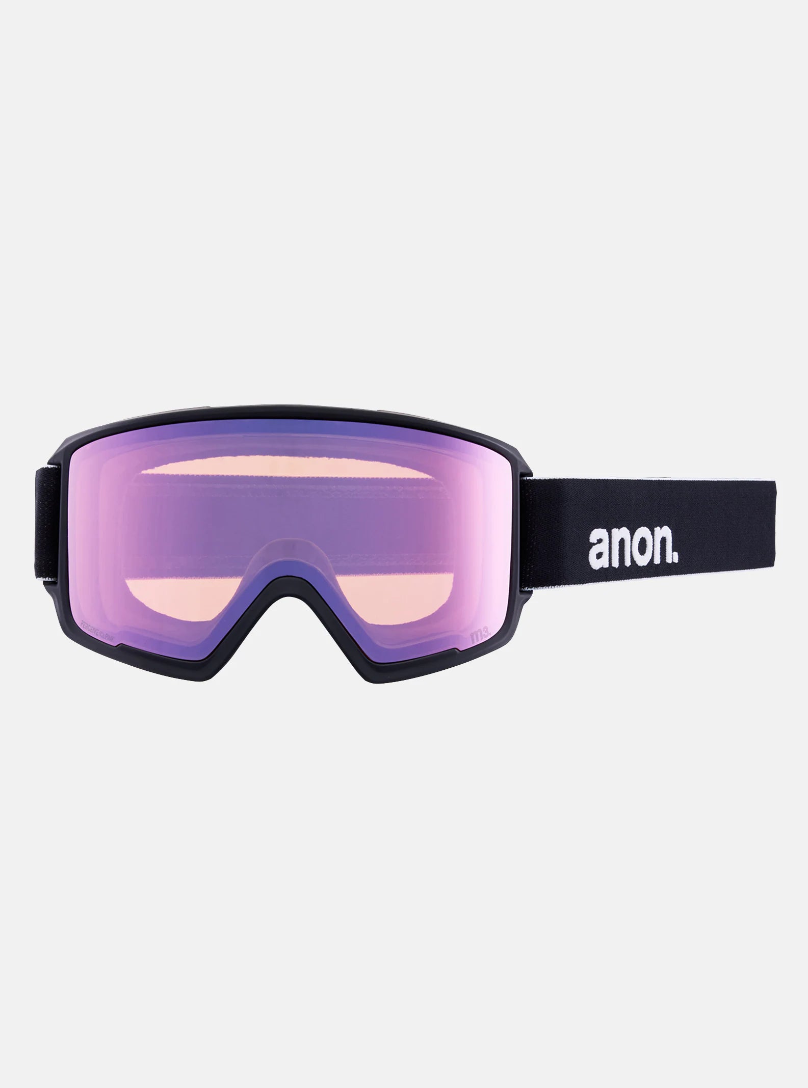Anon M3 Goggles & MFI Face Mask & Spare Lens Black / Perceive Variable Blue Lens - Elevation107