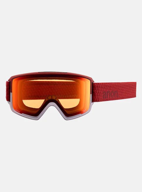 Anon M3 Goggles & MFI Face Mask & Spare Lens Mars / Perceive Sunny Red Lens - Elevation107