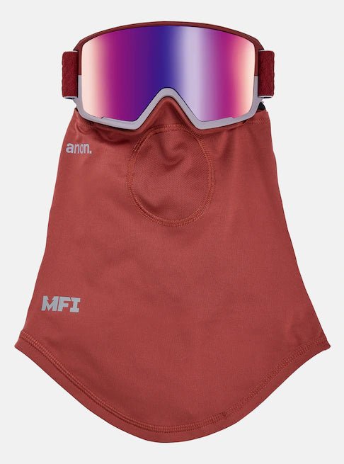 Anon M3 Goggles & MFI Face Mask & Spare Lens Mars / Perceive Sunny Red Lens - Elevation107