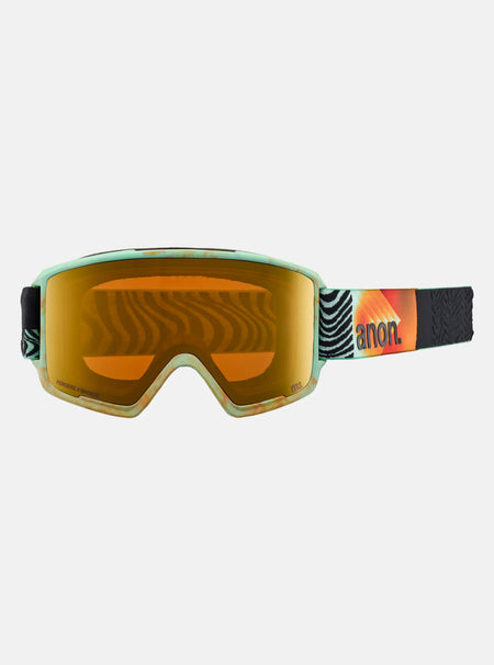 Anon M3 Goggles & MFI Face Mask & Spare Lens Dunescape / Perceive Cloudy Burst Lens - Elevation107