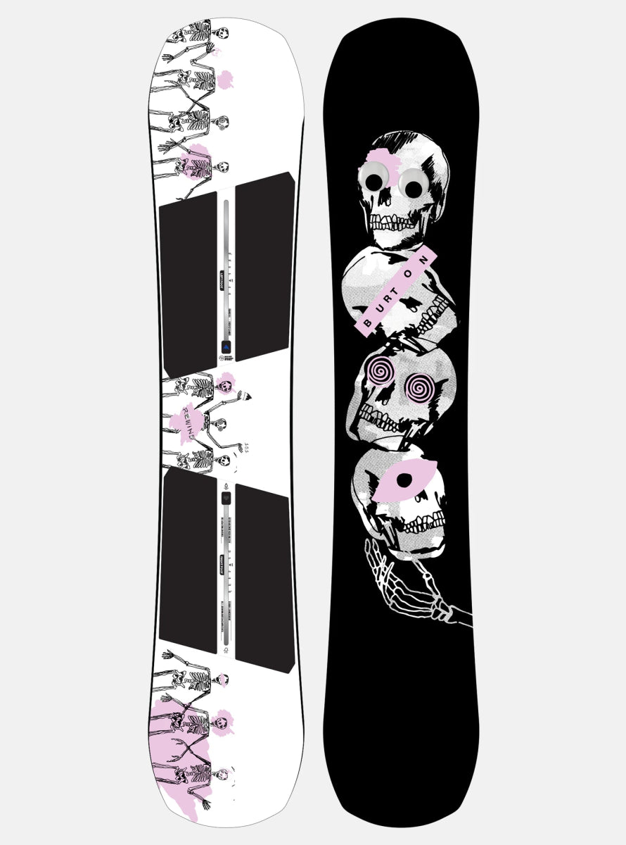 Burton Rewind Snowboard 2026 Unisex Skeleton Graphic - Elevation107