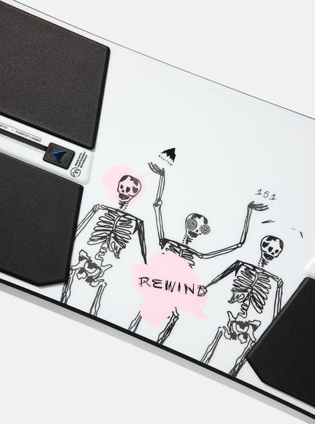 Burton Rewind Snowboard 2026 Unisex Skeleton Graphic - Elevation107