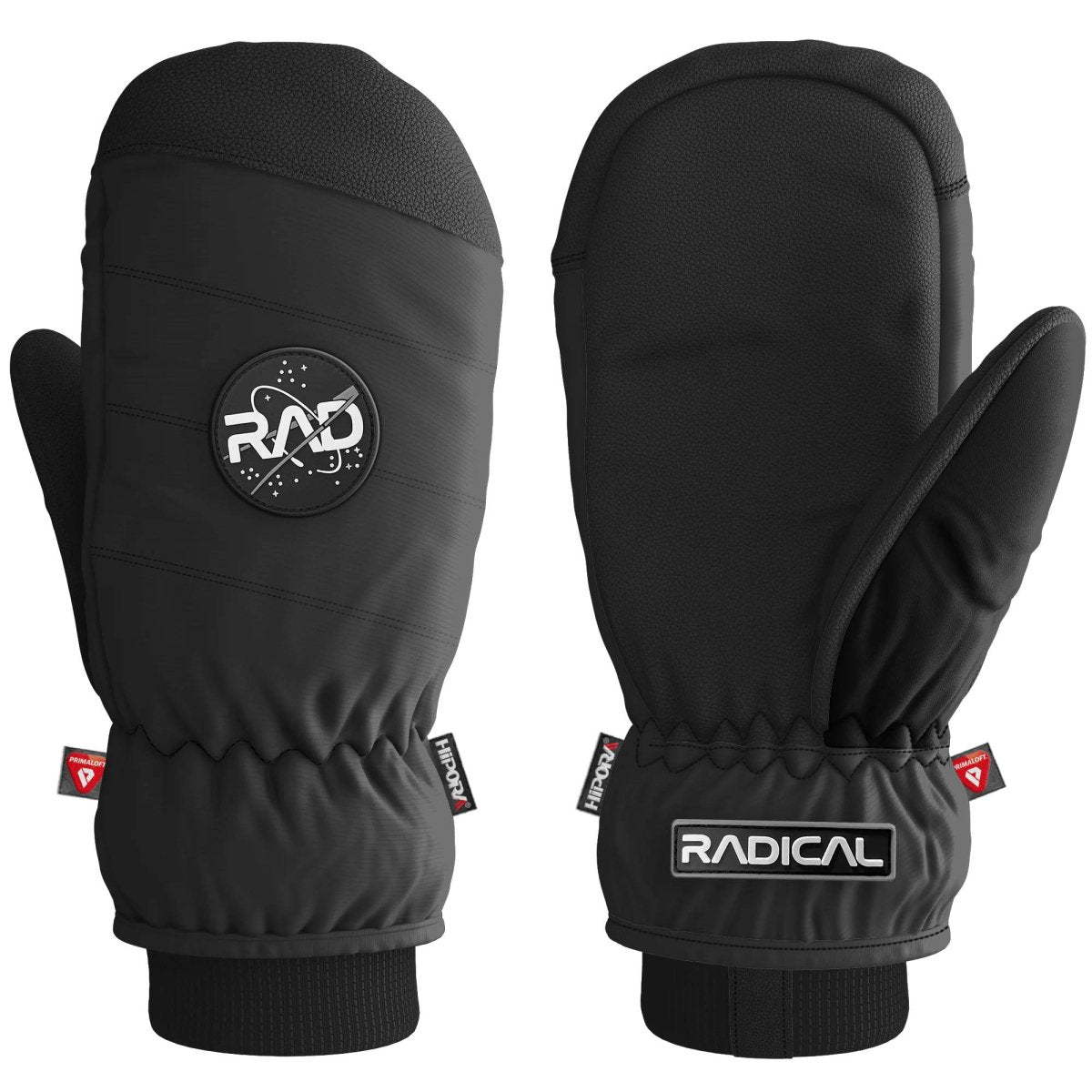 Rad Gloves Astro Mitt Ripstop Black – Elevation107