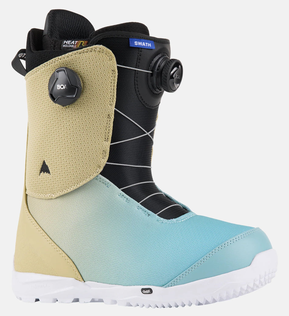 Burton Swath BOA Snowboard Boots Mens Mushroom - Elevation107