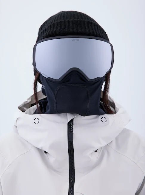 Anon WM1 Goggles & MFI Face Mask & Spare Lens Low Bridge Fit Smoke / Perceive Sun Onyx Lens - Elevation107