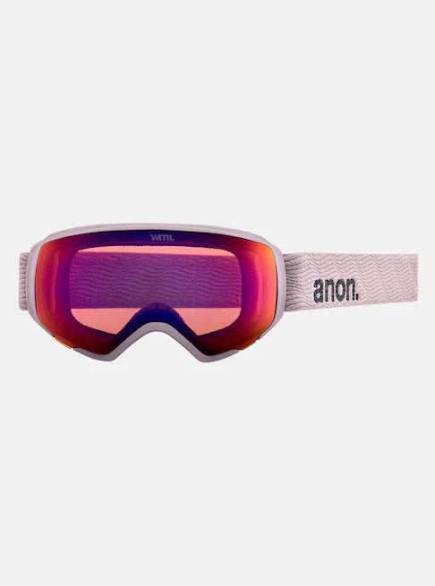 Anon WM1 Goggles & MFI Face Mask & Spare Lens Low Bridge Fit Elderberry / Perceive Sun Onyx Lens - Elevation107