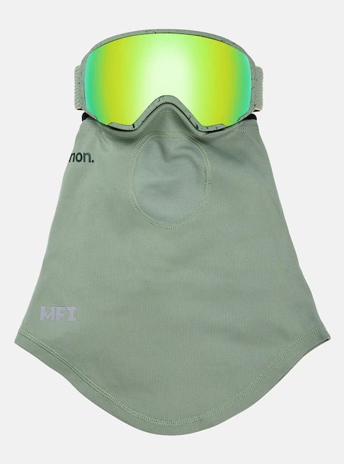 Anon WM1 Goggles & MFI Face Mask & Spare Lens Low Bridge Fit Hedge / Perceive Variable Green Lens - Elevation107