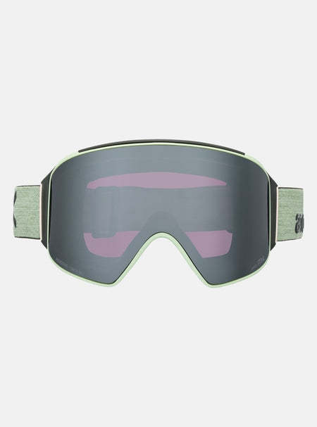 Anon M4 (Cylindrical) Goggles & MFI Face Mask & Spare Lens 2026 - Soft Sage / Perceive Sunny Onyx Lens - Elevation107