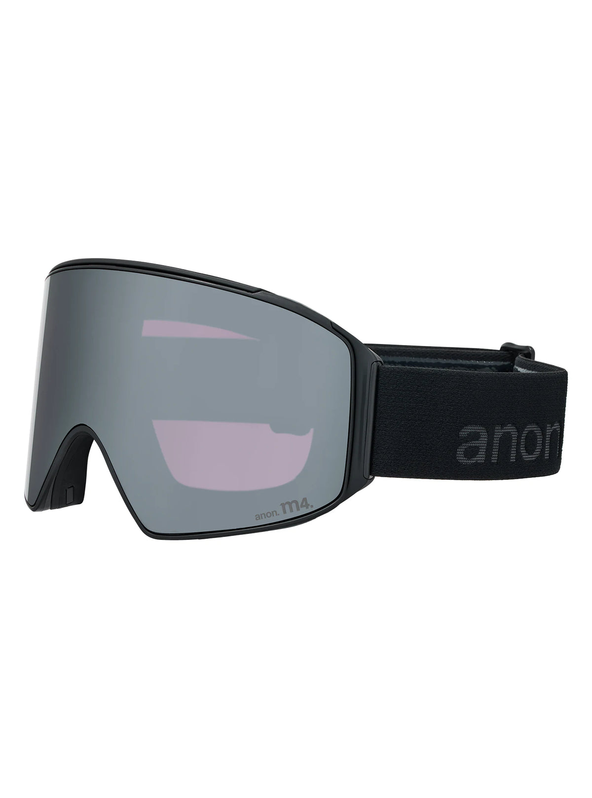 Anon M4 (Cylindrical) Goggles & MFI Face Mask & Spare Lens - Smoke / Perceive Sunny Onyx Lens - Elevation107