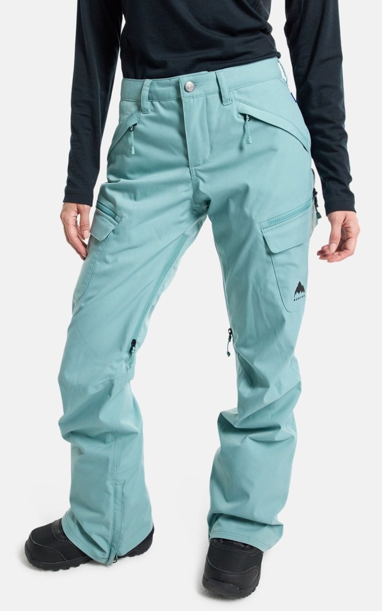 Burton Gloria Insulated Pants Womens Rock Lichen - Elevation107