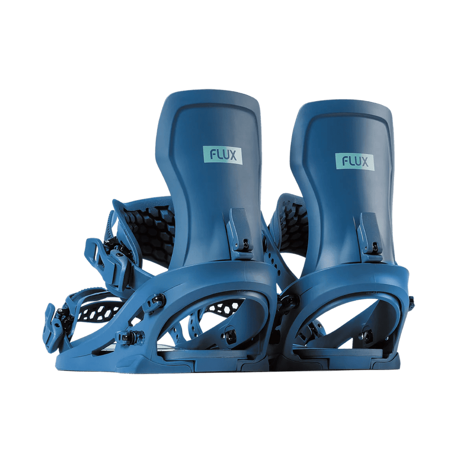 Flux XF Snowboard Bindings Mens 2026 Blue Grey - Elevation107