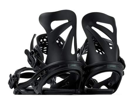 Flux TW Snowboard Bindings Mens 2025 Black - Elevation107