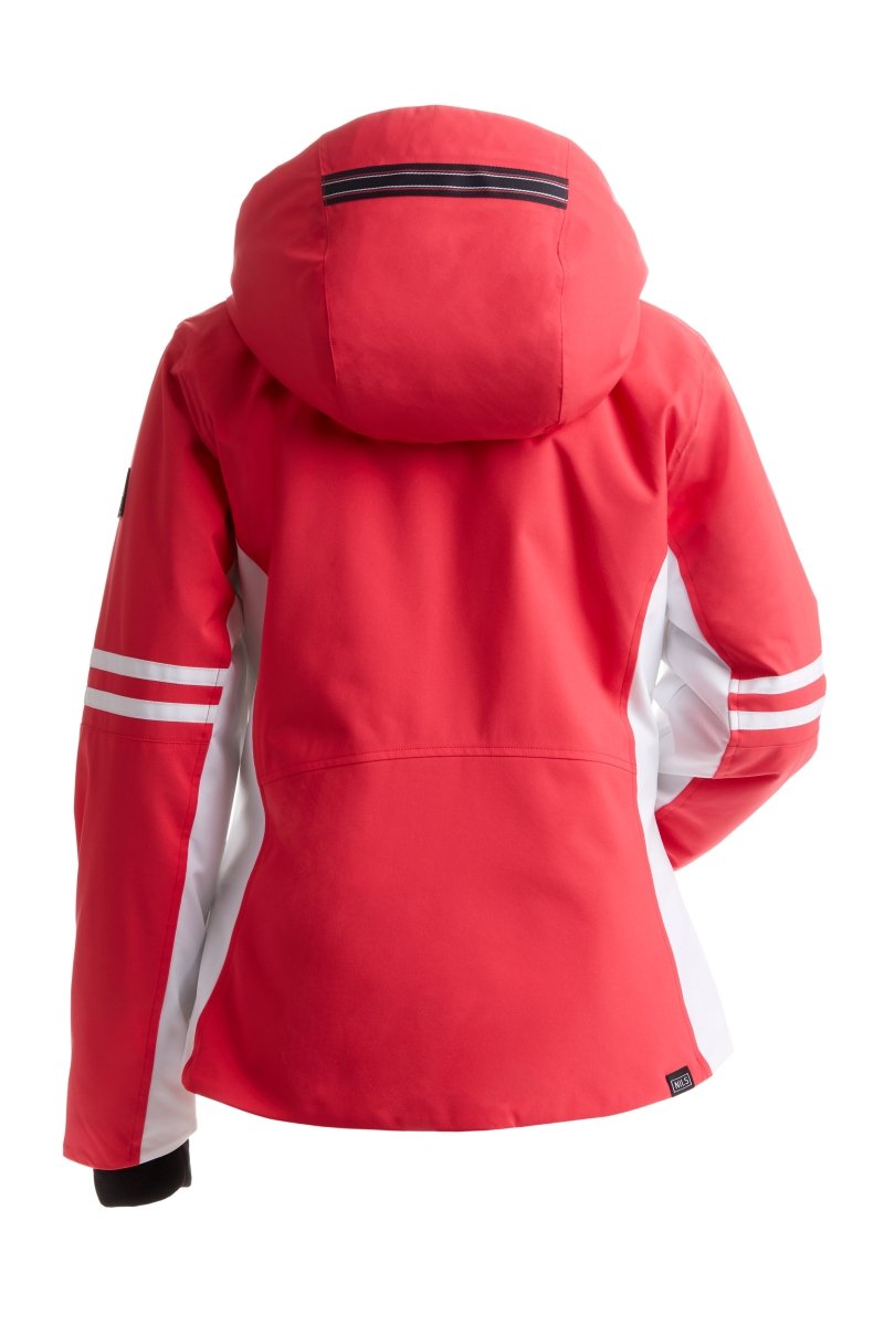 Nils Meribel Jacket Womens 2025 Poppy / White - Elevation107
