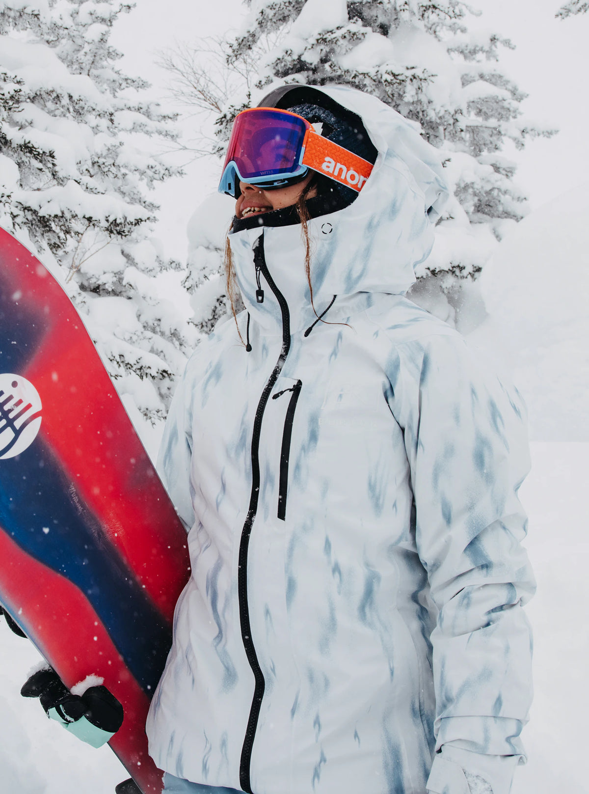 Burton [ak] Upshift GORE - TEX Jacket Womens 2025 Mystify Flame - Elevation107