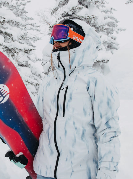 Burton [ak] Upshift GORE - TEX Jacket Womens 2025 Mystify Flame - Elevation107