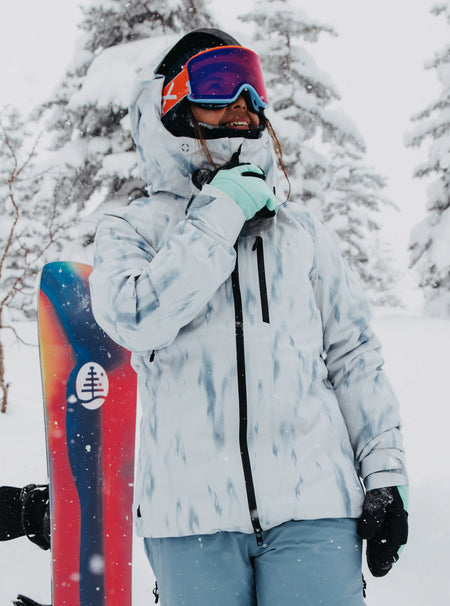 Burton [ak] Upshift GORE - TEX Jacket Womens 2025 Mystify Flame - Elevation107