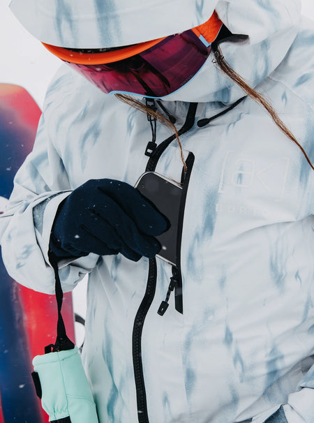 Burton [ak] Upshift GORE - TEX Jacket Womens 2025 Mystify Flame - Elevation107