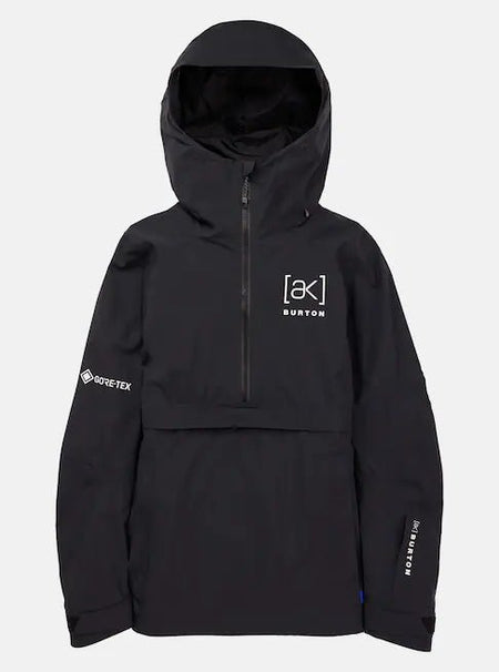 Burton [AK] Kimmy GORE - TEX Anorak Jacket Womens Black - Elevation107