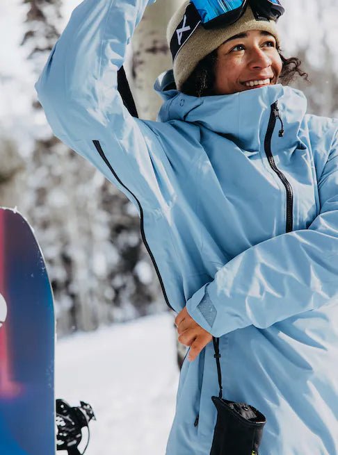 Burton [ak] Kimmy GORE - TEX Anorak Jacket Womens 2025 Dusty Blue - Elevation107