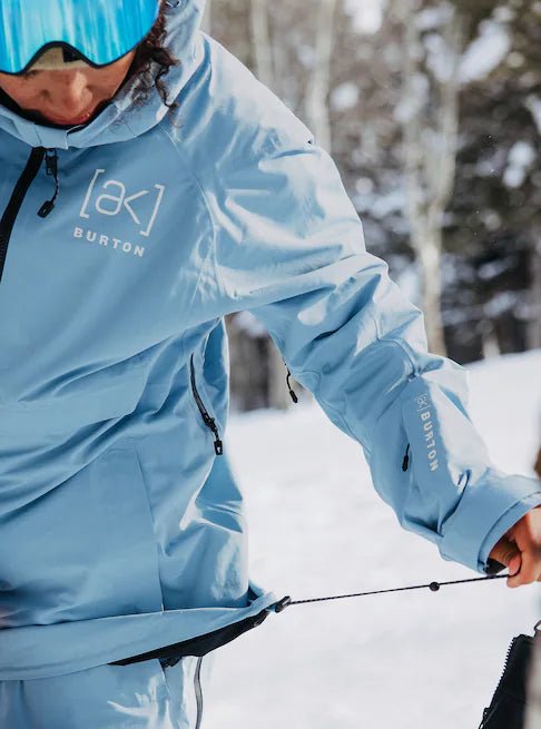 Burton [ak] Kimmy GORE - TEX Anorak Jacket Womens 2025 Dusty Blue - Elevation107