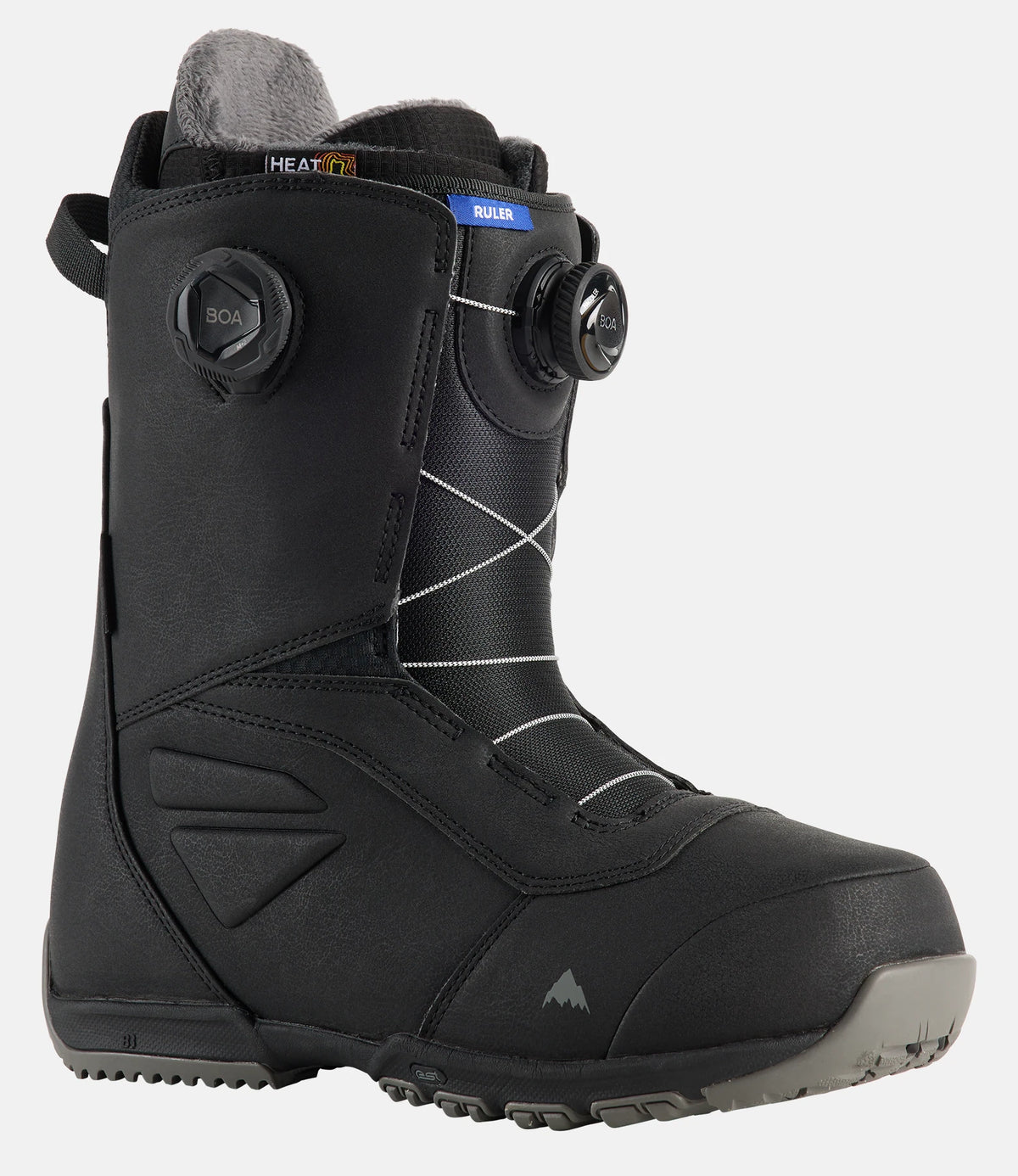 Burton Ruler BOA Wide Snowboard Boots Mens 2025 Black Burton Ruler BOA Wide Snowboard Boots Mens 2025 Black