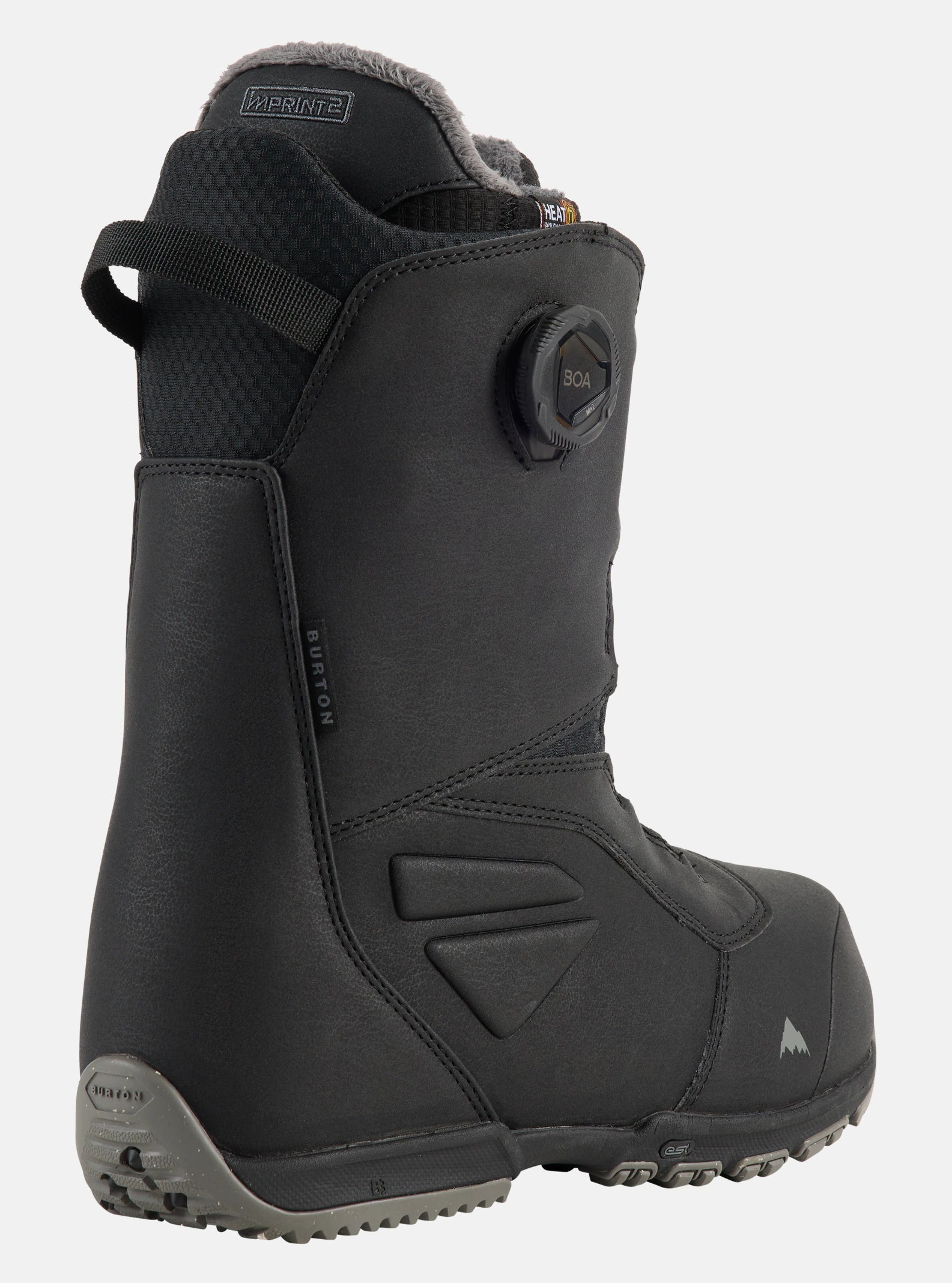 Burton Ruler BOA Wide Snowboard Boots Mens 2025 Black Burton Ruler BOA Wide Snowboard Boots Mens 2025 Black