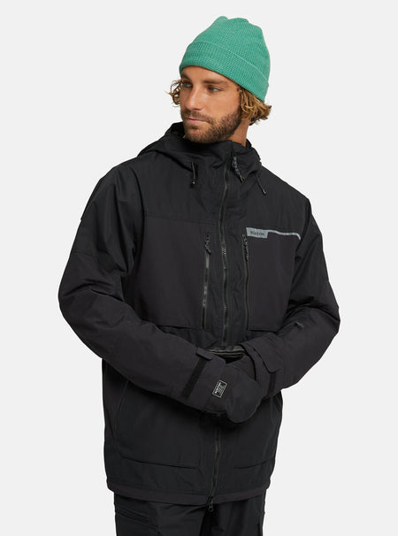 Burton Frostner Jacket Mens 2025 Black - Elevation107