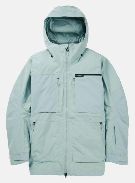 Burton Frostner Jacket Mens 2025 Petrol Green - Elevation107