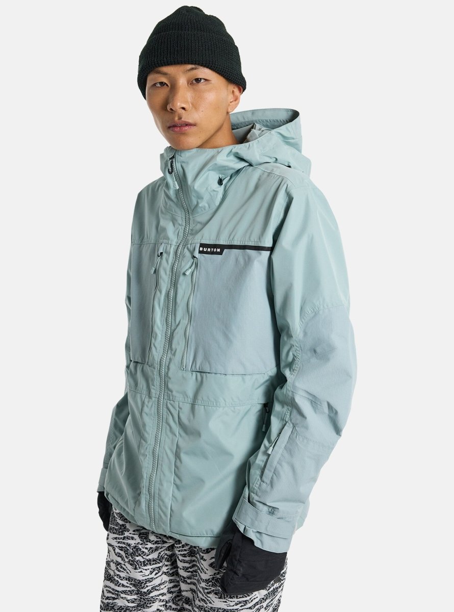 Burton Frostner Jacket Mens 2025 Petrol Green - Elevation107