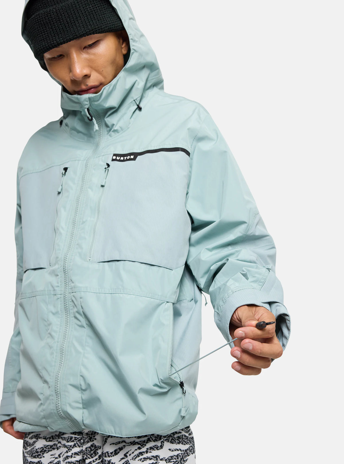 Burton Frostner Jacket Mens 2025 Petrol Green - Elevation107