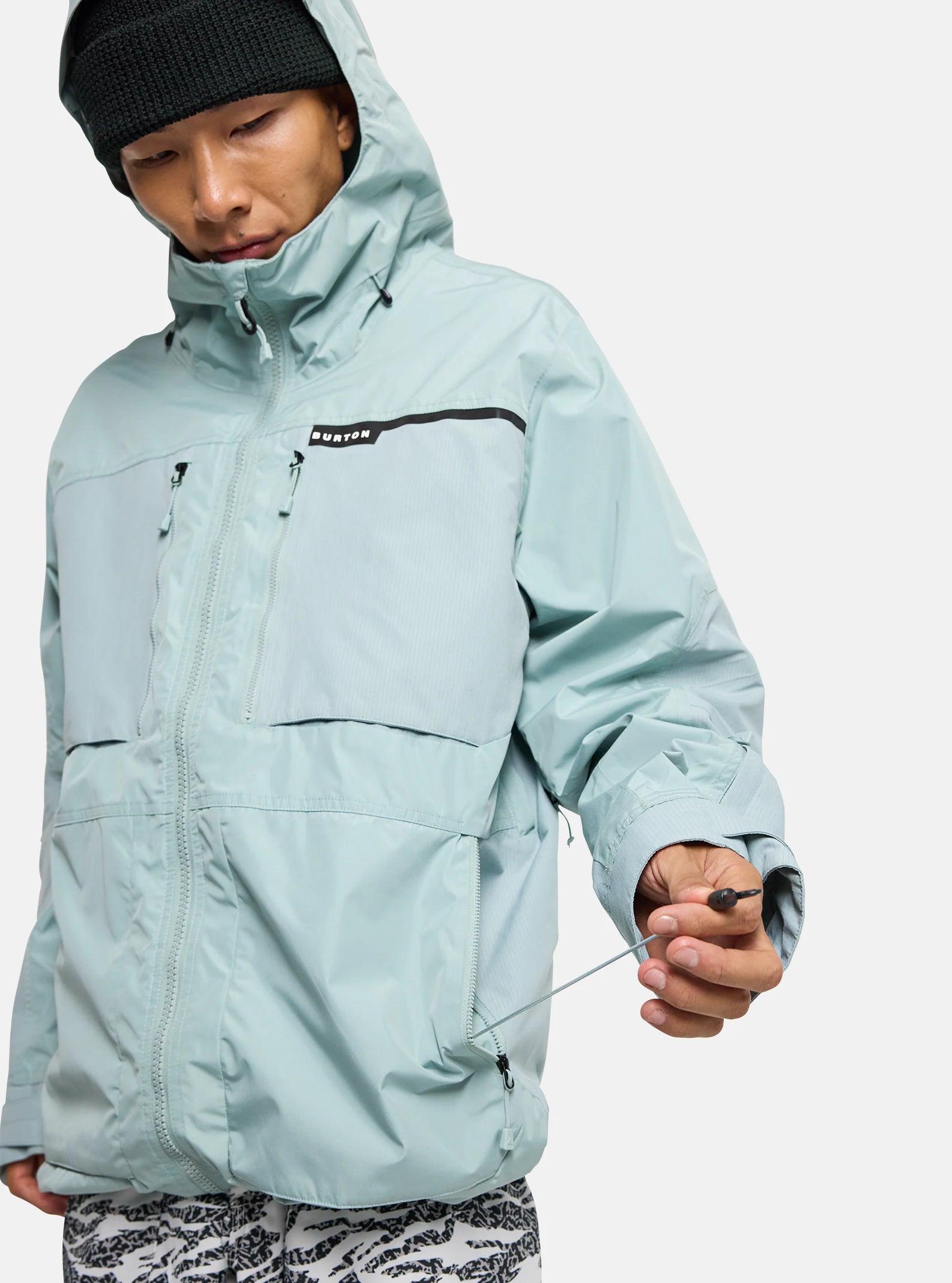 Burton Frostner Jacket Mens 2025 Petrol Green - Elevation107