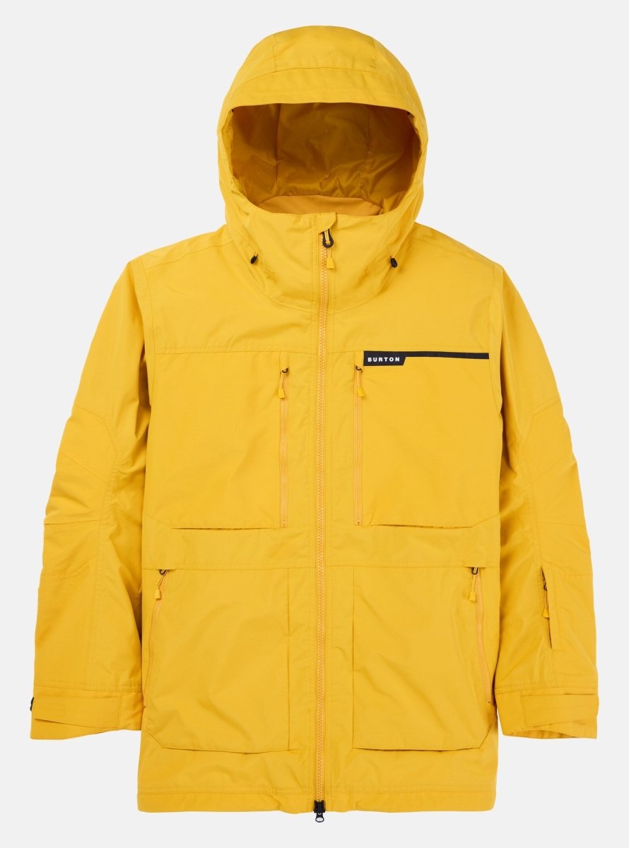 Burton Frostner Jacket Mens 2025 Goldenrod - Elevation107