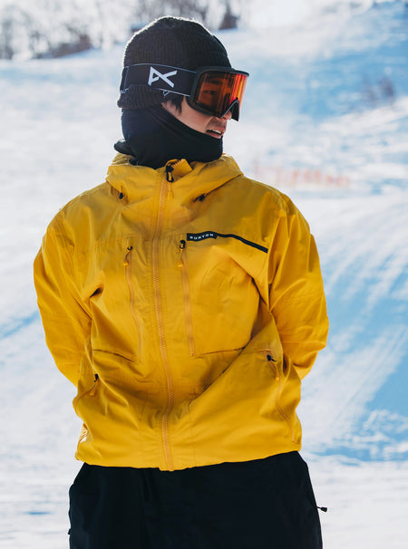 Burton Frostner Jacket Mens 2025 Goldenrod - Elevation107