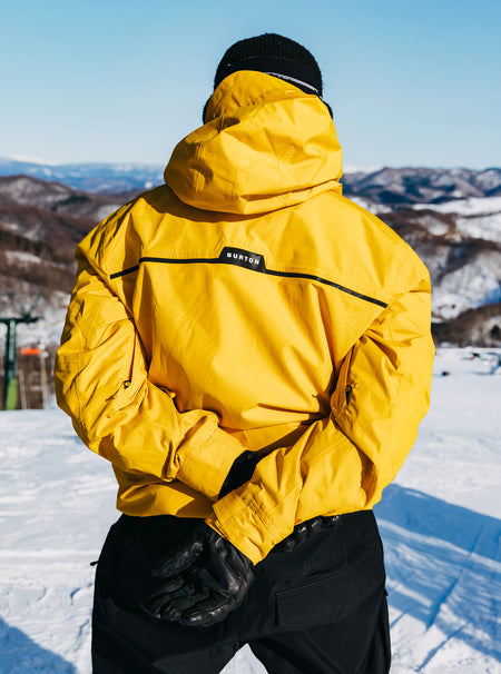 Burton Frostner Jacket Mens 2025 Goldenrod - Elevation107