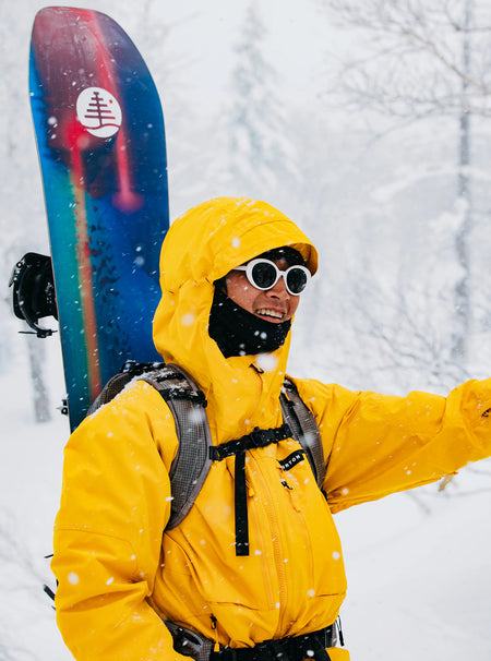 Burton Frostner Jacket Mens 2025 Goldenrod - Elevation107