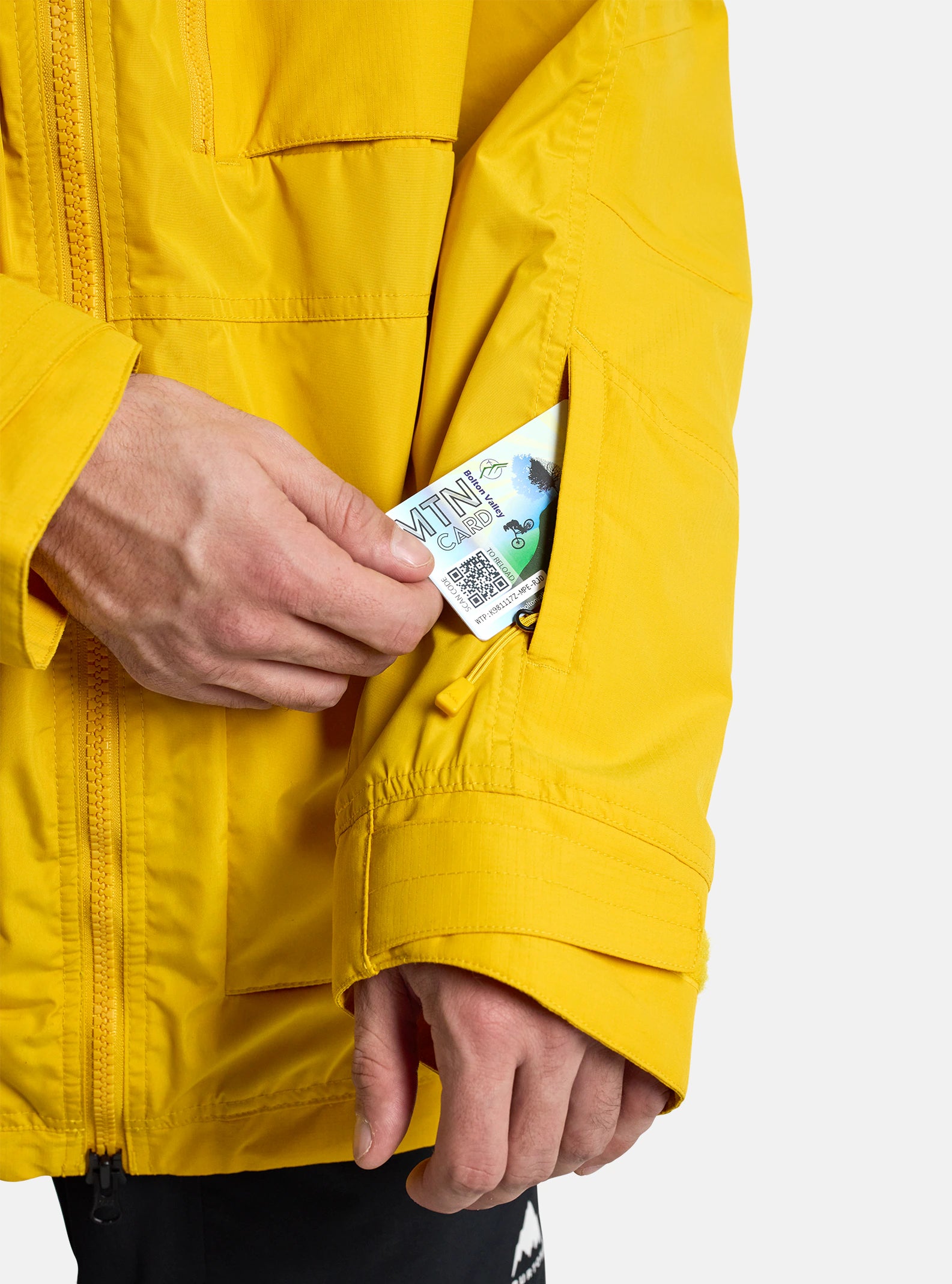 Burton Frostner Jacket Mens 2025 Goldenrod - Elevation107