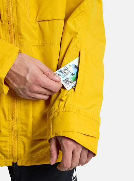 Burton Frostner Jacket Mens 2025 Goldenrod - Elevation107