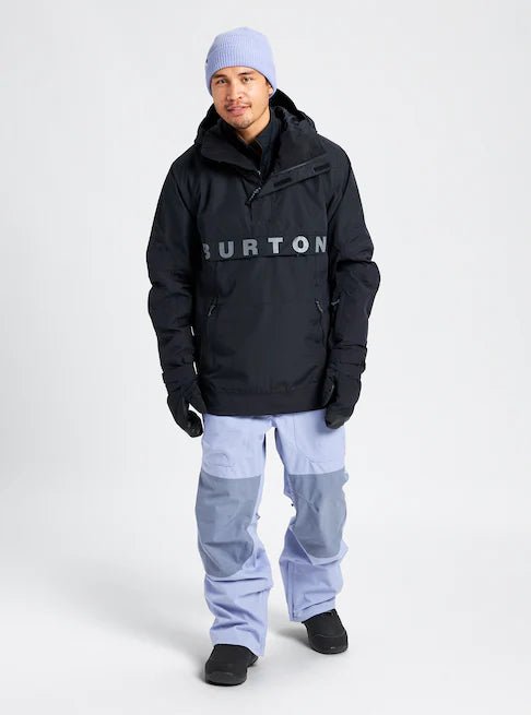 Burton Frostner Anorak Mens 2025 Black - Elevation107