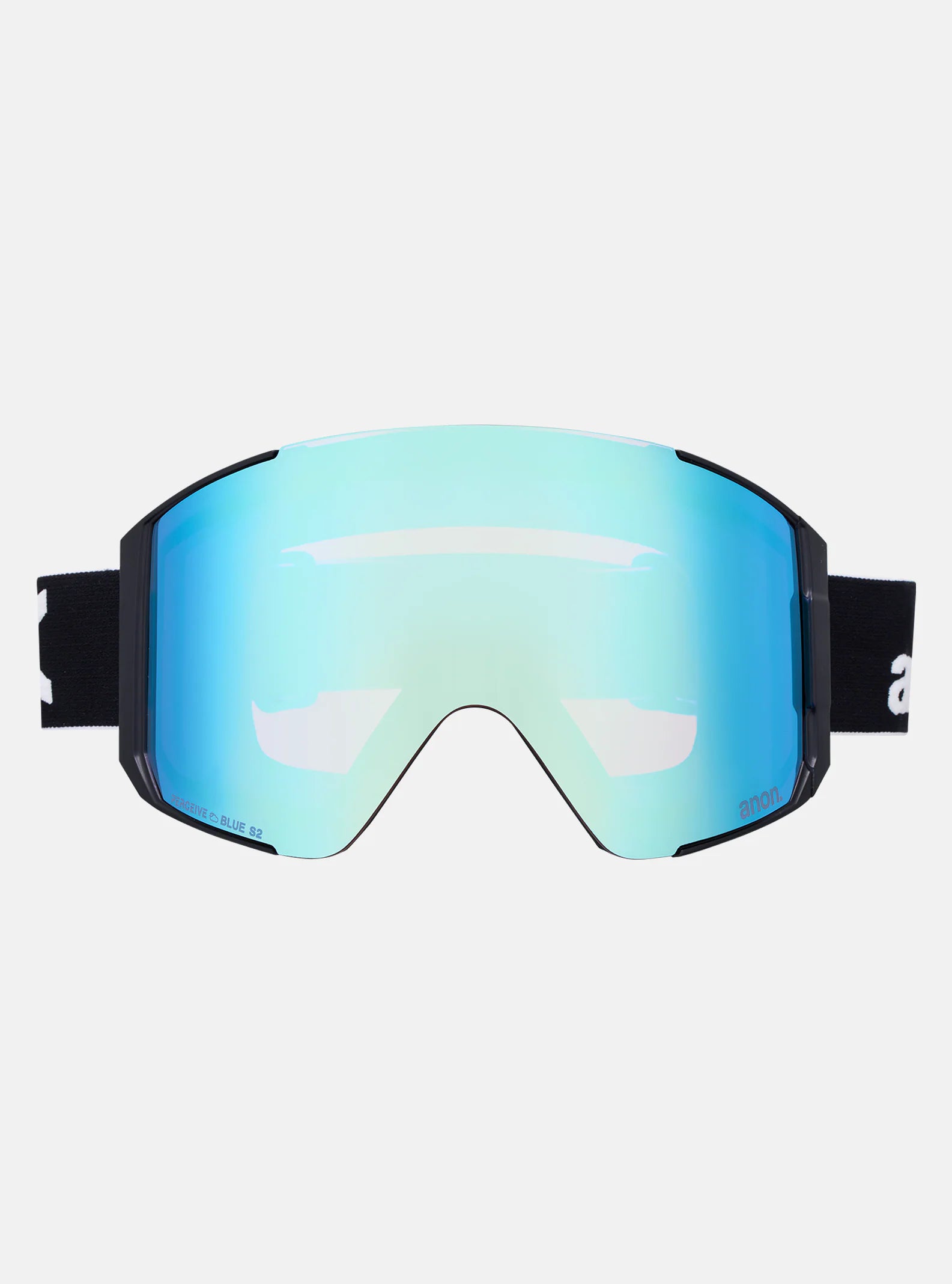Anon Sync Goggles & MFI Face Mask & Spare Lens - Black / Perceive Variable Blue Lens - Elevation107