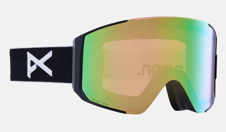 Anon Sync Goggles Black / Perceive Variable Green Lens - Elevation107