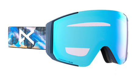 Anon Sync Goggles Low Bridge Fit Chet Malinow / Perceive Variable Blue Lens - Elevation107