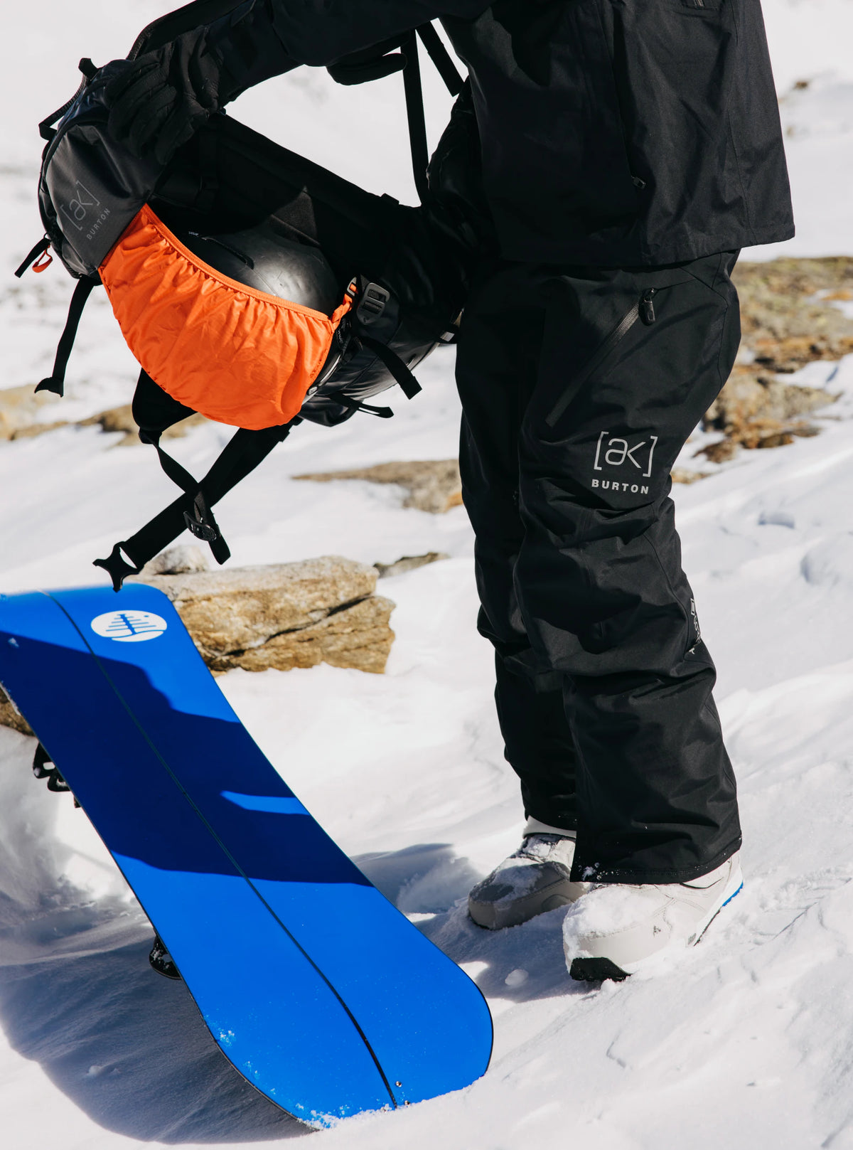 Burton [AK] Cyclic GORE - TEX Bib Pants Mens Black - Elevation107