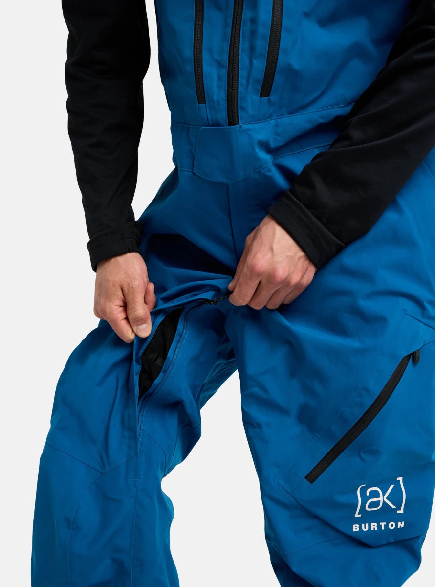Burton [ak] Cyclic GORE - TEX Bib Pants Mens 2026 Blue Teal - Elevation107