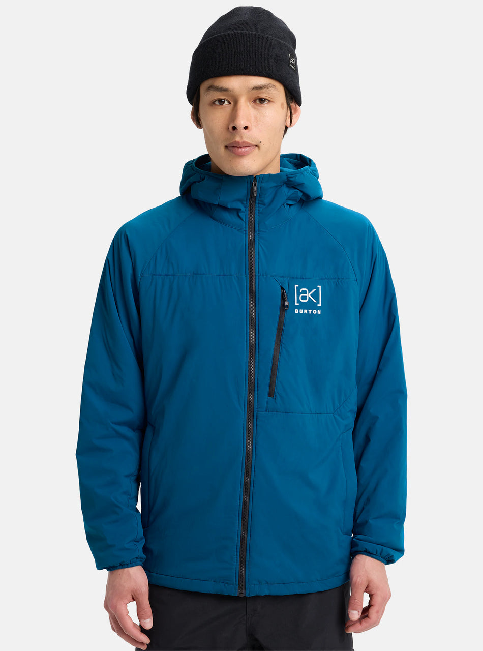 Burton [ak] Helium Hooded Stretch Insulated Jacket Mens 2026 Blue Teal - Elevation107