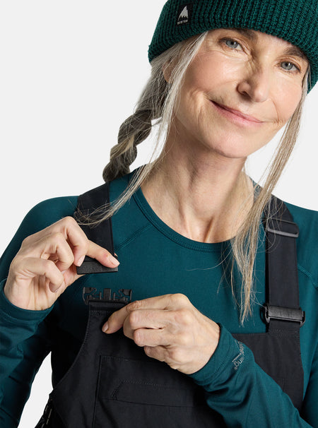 Burton Avalon GORE - TEX Bib Pants Womens Black - Elevation107