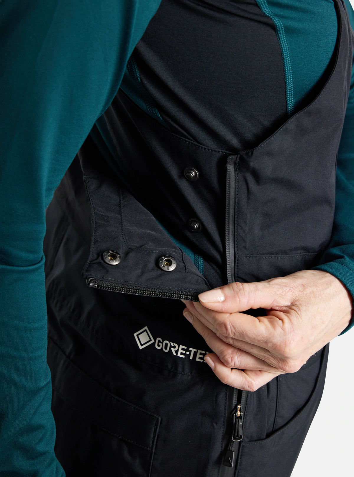 Burton Avalon GORE - TEX Bib Pants Womens Black - Elevation107